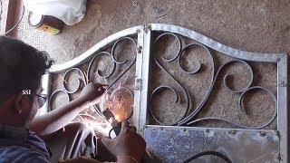 IRON Gate Design making with Welding roods | Iron gates designs gallary New models for House