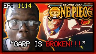 GARP'S GALAXY IMPACT!!!!! | ONE PIECE EPISODE 1114 (REACTION)