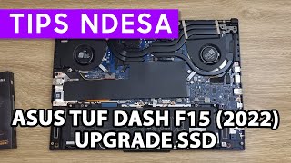 Upgrade SSD ASUS TUF Dash F15 2022