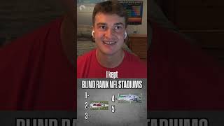 NFL: Blind Ranking THE BEST NFL Stadiums #ranking #nfl