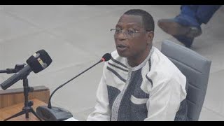 Moussa Dadis Camara nie les faits devant le tribunal, l'aud⁭ience suspendue pour extinction de voix