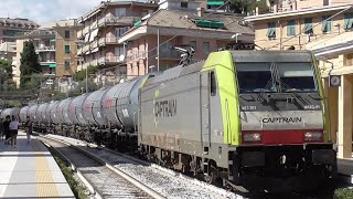 Treni ordinari e straordinari in transito a Genova Sturla e dintorni