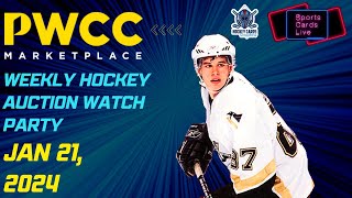 PWCC Live | Weekly Hockey Auction | Jan 21 2024