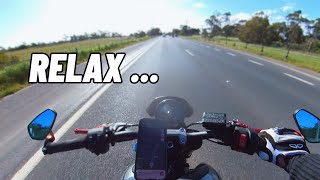 Relaxing motorcycle cruise. | Triumph Trident 660 GPR Exhaust [4K POV]