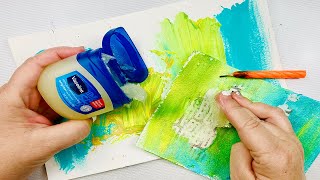 3 UNIQUE TECHNIQUES with Acrylic Paint