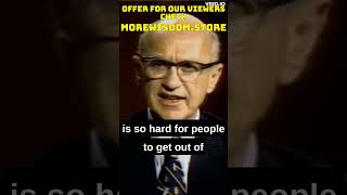 MILTON FRIEDMAN -   DO YOU THINK THAT LIFE IS A ZERO SUM GAME? #shorts