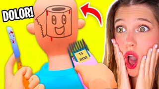 ME CONVIERTO EN PELUQUERA Y SALE MAL!! #2 ✂️ Simulador en Shave and Stuff VR 💇🏼‍♀️