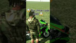 Indian bike driving 3d game try video new cheat code 400 #shorts #video