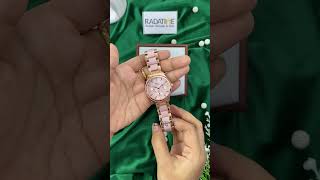 Alexandre Christie Passion Pink Dial Rose Gold Stainless Steel, Case Rose Gold