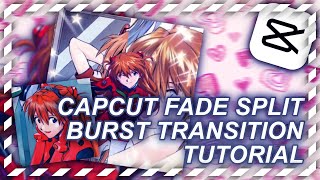 FADE SPLIT BURST TRANSITION TUTORIAL || CAPCUT