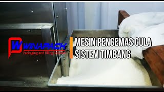 Mesin Pengemas Gula Pasir Otomatis│WV 200 Weigher & Conveyor Z│Hub. Winapack +6231-8918899