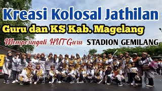 Kreasi Kolosan Jathilan Guru dan KS Kab. Magelang || HUT GURU