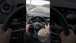 Mercedes B180 136Hp Top Speed. Subscribe for more!!