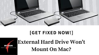 Fix External Hard Drive Not Mounting macOS Catalina/macOS Mojave