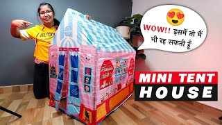 Cheapest Tent House Pretend Play | Best Water Proof Play Tent House | Candy House Tent Unboxing