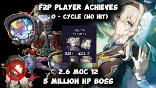 F2P PLAYER ACHIEVES NO HIT 0 CYCLE Against 5 TV BOSS Ft. Firefly (5 COST)