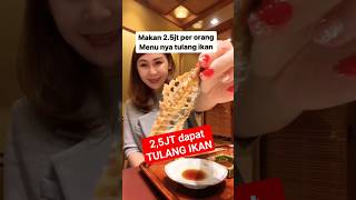 tulang ikan aja 2.5Jt 😱😱😱 #viral #makananviral