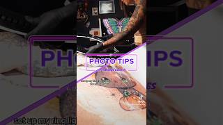 #photographytips from Amanda Graves for getting the perfect photos of your work! #tattootips