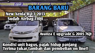 Selasa, 21 mei 2024 | Review All New Xenia R 1.3 2013 air bag dan Toyota Avanza E 1.3 2005