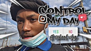 INSTAGRAM CONTROL ME | SCHOOL DAY