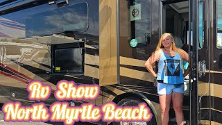 North Myrtle Beach Rv Show| Look inside Rvs with us. Could this be a thing! #rvlife #myrtlebeach