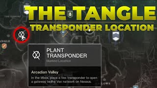 Transponder Location: The Tangle | "Completing an Impossible Task" Quest