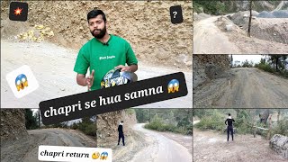 chapri se hua samna😱||part 1☝️ #uk07rider #motovloging  #elvisyadavvlogs #souravjoshivlogs #motovlog