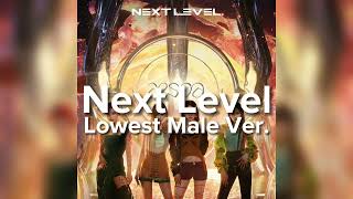 aespa - Next Level (Lowest Male Version)