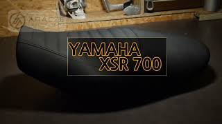 Yamaha XSR 700 komfort siedzenia i nowa tapicerka, sztuczna skóra. #yamaha #xsr700