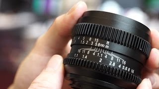 SLR Magic 50mm f1.1 full frame E mount lens