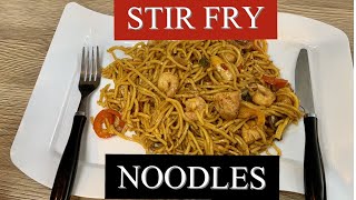 STIR FRY PRAWN AND CHICKEN NOODLES / EFE FOOD KITCHEN