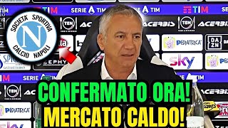 SUONANO LE SIRENE DEL MERCATO! BOMBA stamattina! È stato appena CONFERMATO! NAPOLI OGGI