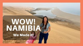 Visit Namibia! Sand sledding, Seals, Flamingos, Desert and Swapokmund Beach Town