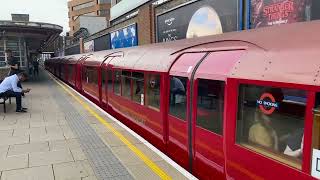 1938 Stock Railour arriving at Harrow-on-the-hill