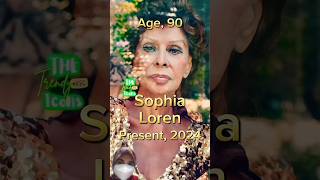 Sophia loren present 2024 #love #beforeandnow #rip #edit #thenandnow #happybirthday #thennowforeve