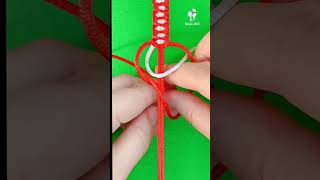 DIY-Unbelievable Trick Revealed: How to Tie the Coolest Knot EVER 🌊🐬 #shortsdiy #手作り#paracordknots