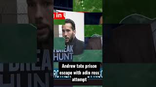 BREAKING (watch before deleted again) Andrew Tate and Adin Ross escape attempt remix #satiredaily