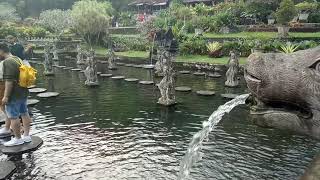 The magic of water palace at Tirtagangga