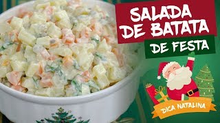 SALADA DE BATATA DE FESTA