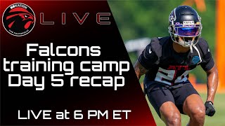 Falcons training camp Day 5 recap: First day in pads leads to battle in the trenches