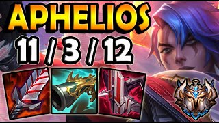 Aphelios ADC vs Ezreal - NA Challenger Patch 11.15 ✅