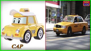 Robocar Poli in real life! Educational video for kids! New cartoons about cars 3