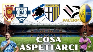 COSA ASPETTARCI DALLA 21 GIORNATA DI SERIE B! SAMPDORIA-PARMA PALERMO-MODENA E REGGIANA-COMO!