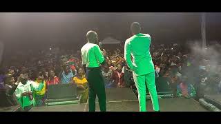 Machakos concert - Tom Daktari,Kayeye and Mc toto on stage