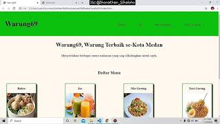 Cara Membuat WebSite Sederhana Menggunakan HTML&CSS(How To Make a Simple Website Using HTML&CSS)