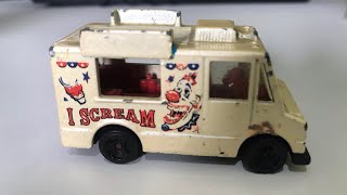 Hot Wheels 1983 I SCREAM ICE CREAM TRUCK WHITE Clown | Tagalog