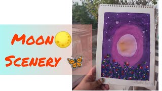 Moon🌕 Scenery 🦋|Pavitra's creative mind