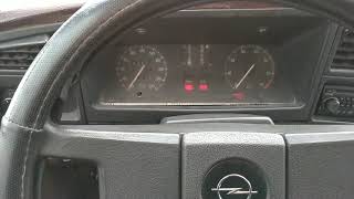 Opel Ascona C c20ne cold start