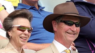 Princess Anne's best twinning moments with rarely seen husband Sir Timothy Laurence