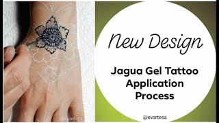 Step by Step Process of Jagua Gel Tattoo Application